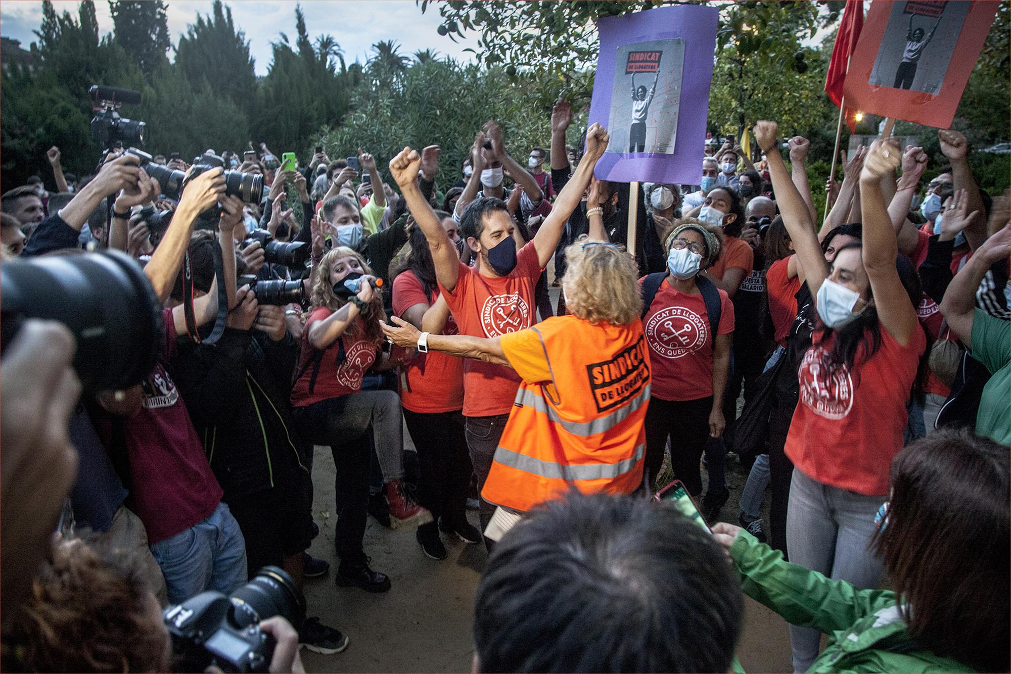 Sindicat de Llogaters celebración ley de regulación de los precios del alquiler